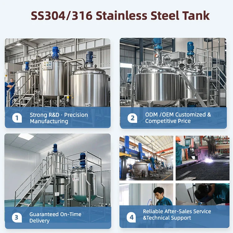Emulsifying Mixing Tank