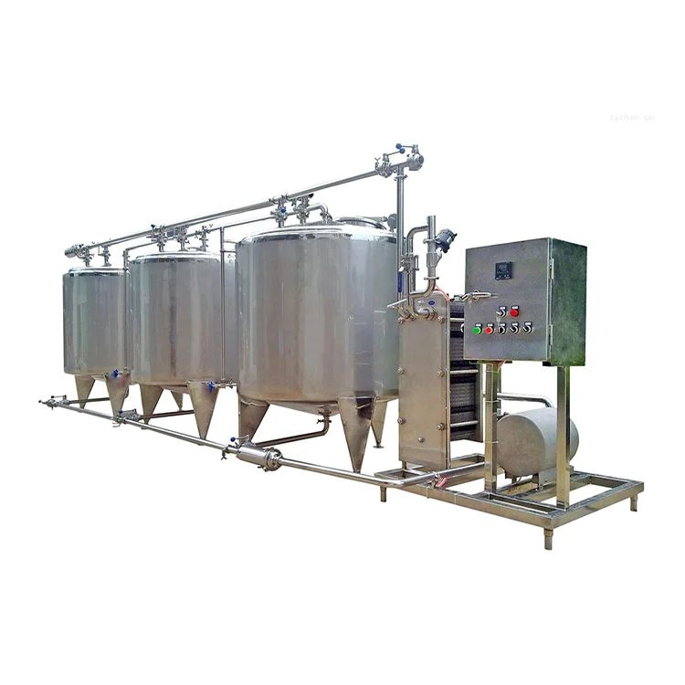 Three Tank Cip Cleaning System