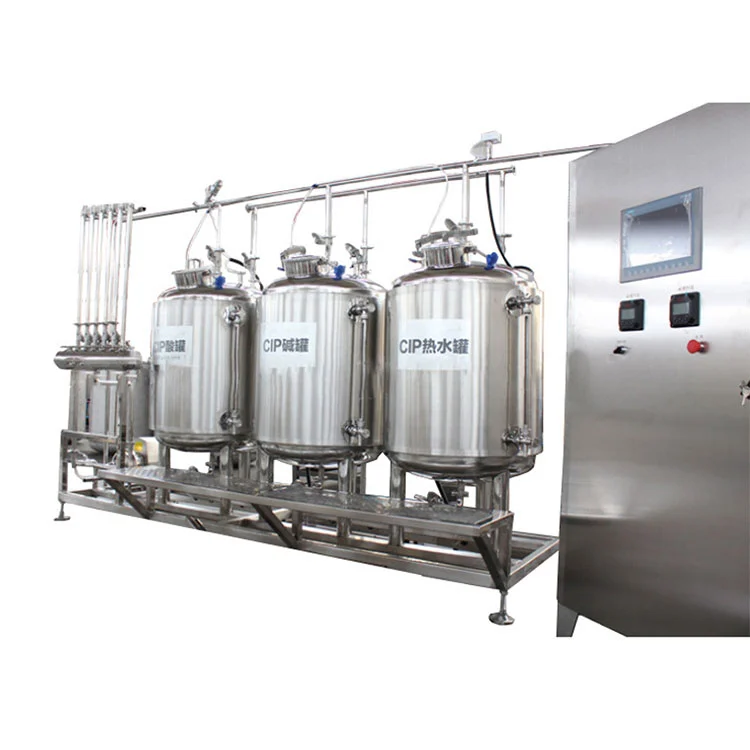 Three Tank Cip Cleaning System