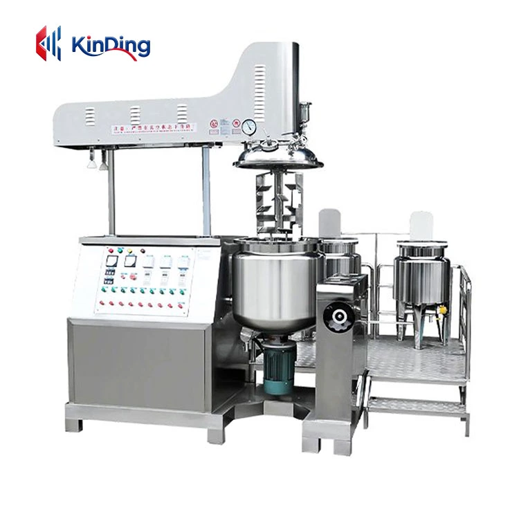 Industrial Salad Dressing Vacuum Emulsifying Machine